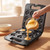 Leefasy Household Donut Maker Electric Donut Machine Doughnut Maker Waffle Maker With 12 Mini Nonstick Coating And Distribution Suitable for home dessert stations holiday treats