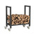 XINMAIZI Firewood Rack Stand Log Holder With Wheel