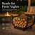 Log Rack For Firewood, 300 Lb Metal Fireplace Wood Storage Stand