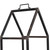 Stylish Metal Firewood Rack - Tall Log Holder with Handle for Indoor/Outdoor Use, Durable Firewood Storage Solution, Functional Firewood Caddy for Home & Patio