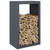 HGFDSAWE Firewood Rack - Steel Log Stand for Indoor & Outdoor Storage