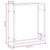 HGFDSAWE Firewood Rack 31.5x11x33.9in Log Holder Outdoor Steel Indoor