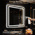 Delma 36x72 LED Bathroom Vanity Mirror with Lights, Anti-Fog, Dimmable
