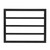 PODSJD 2-Tier Firewood Rack with Animal Pattern, Tool Hooks, 29.92" Black