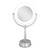Zadro 12" Lexington LED Lighted Makeup Mirror with Magnification & Infinity Dimmer Touch Pad (Large | 12" x 20.75" | 10X/1X, Chrome)