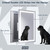ISKM 44x36 LED Bathroom Mirror, Wall Mounted Vanity Mirror, Dimmable