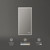 Blossom Smart LED Mirror for Bathroom 18x36, Black Frame Backlit Vanity Mirror with Lights, Dimmable, 3 Color Temperatures, Anti-Fog, Shatter-Proof, High CRI 90+, Hardwired/Plug-in Mounting
