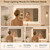 Antok 72x36 LED Bathroom Mirror with Lights, Backlit + Frontlit