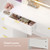 HAUOMS Big Vanity Desk, Fluted Makeup Vanity with Mirror Lights, Dressing Table (White, 59.1" Width)
