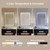 USHOWER 2 Pack 30x40 Inch Black Mirror with Light Frame, Shatter-Proof
