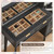 T4TREAM 48" Fluted Makeup Vanity Desk with 36" Lighted Mirror, Black