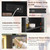 T4TREAM 48" Fluted Makeup Vanity Desk with 36" Lighted Mirror, Black