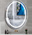 DIDIDADA 40 x 28 Inch Oval LED Bathroom Mirror with Lights LED Bathroom Vanity Mirror for Wall Lighted Bathroom Mirror Antifog 3 Color Dimmable Large Oval Bathroom LED Mirrors Smart Light up Mirror