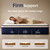 SAILLINK 14" Queen Hybrid Mattress in a Box, Firm Mattress Memory Foam & Pocket Coil Mattress for Pressure Relief, Motion Isolation, Enhanced Edge Support (Queen (U.S. Standard), 14" Firm)