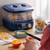 EGBHNJKL Dried Fruit Vegetables Herb Meat Machine Household MINI Food Dehydrators Pet Dehydrated 5 trays Snacks Air Dryer