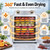 Commercial Food Dehydrator, Fruit & Meat Dryer