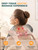 Shiatsu Neck Massager with Heat for Pain Relief Deep Tissue for Shoulder