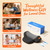 3 in-1 Cordless Neck Massager Pillow with Heat, Vibration & Traction