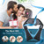 Mo Cuishle Shiatsu Back Shoulder and Neck Massager with Heat, Gifts for Mom