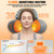 3in1 Cordless Neck Massager Pillow with Heat,Thera Pillow Traction Massager