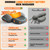 3in1 Cordless Neck Massager Pillow with Heat,Thera Pillow Traction Massager