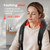 COMFIER Cordless Neck Shoulder Massager with Heat,Classic Black