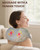 Heycool Cordless Neck Massager with Heat, Shoulder Massager for Pain Relief