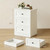 wanan Nightstands Set of 2 with Hidden Drawer, White