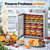 Commercial Food Dehydrator, Fruit & Meat Dryer