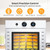 Food Dehydrator, 12 Stainless Steel Trays for Jerky Fruit Herb & Dog Treats
