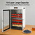 18-Tray Stainless Steel Food Dehydrator with Digital 24H Timer 800W