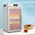 Dehydrator Silver, Food Dehydrator with 18 Grids and 800W Power