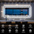 ISKM 84x32 LED Mirror for Bathroom, Front and Back Lit, Anti-Fog, Dimmable