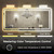 ISKM 84x40 LED Mirror for Bathroom, Front and Back Lit, Anti-Fog, Dimmable