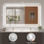 ODDSAN 68x40 LED Lighted Bathroom Mirror for Vanity Wall