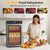 Suteck 16-Tray Food Dehydrator, Stainless Steel, 4 Presets for Jerky&Fruit