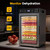 Suteck 16-Tray Food Dehydrator, Stainless Steel, 4 Presets for Jerky&Fruit