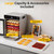 Suteck 10-Tray Food Dehydrator, Stainless Steel, 4 Presets for Jerky&Fruit