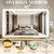 FENNIO Large Vanity Mirror with Lights，40" x 28"Makeup Mirror with Lights，Hollywood Mirror with 3 Color Modes & Adjustable Brightness，Vanity Mirror Square Gold