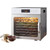 Food Dehydrator, 8-Tray Stainless Steel Dehydrator with 86-194°F