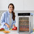 SUCISENI Food Dehydrator 12 Stainless Steel Trays 1000W Faster Dryer, 11ft²