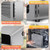 SUCISENI Food Dehydrator 10 Stainless Steel Trays 1000W Faster Dryer, 9ft²