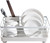 Dish Drying Rack, Rustproof Single Layer Dish Rack for Kitchen Countertop