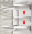 2-Tier Dish Drying Rack Wall Mounted Stainless Steel Drain Rack(3-Tier)