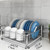 UXUGHGHTI Stainless Steel Dish Drying Rack with Drain Tray for Kitchen