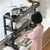 Over Dish Drying Rack Stainless Steel 2 Tier Adjustable