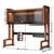 Large Over-Sink Dish Drying Rack With Flip-Down Doors & Stable Base