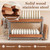 Wooden Dish Drying Rack Kitchen Counter Space-Saving 2/3 Tier