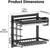 Wall Mounted Dish Drying Rack,Large Dish Drying Rack Dishes
