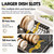 Dish Drying Rack for Kitchen Counter, 2 Tier Foldable Kitchen Dish Rack